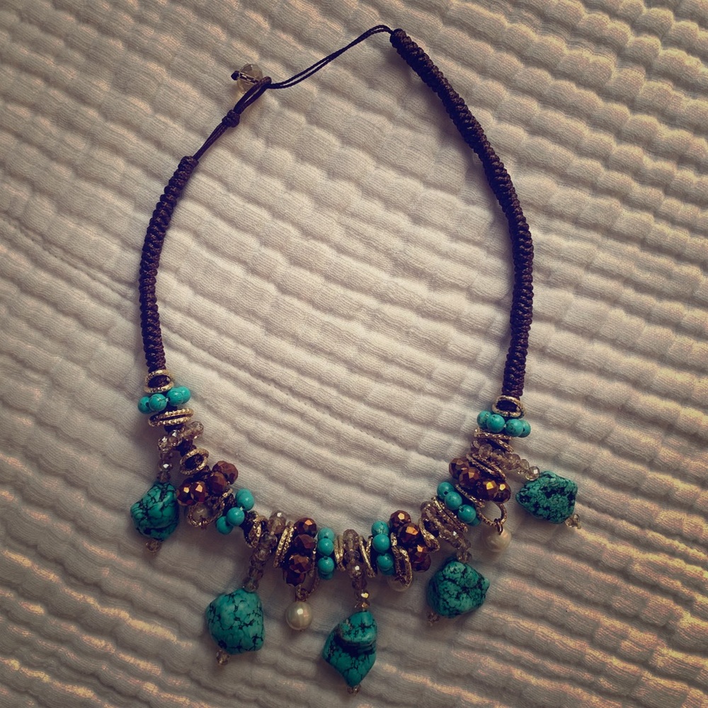Turquoise Statement Necklace